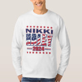 Nikki Haley voor President T-shirt (Voorkant)