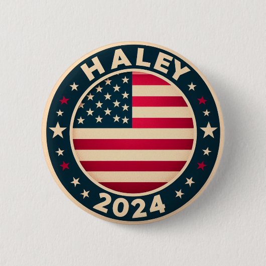 NIKKI HALLEY BUTTON (Voorkant)