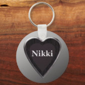 Nikki Heart Keychain by 369MyName (Voorkant)