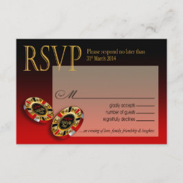 Nikki Las Vegas Deluxe RSVP-reactie RSVP Kaartje