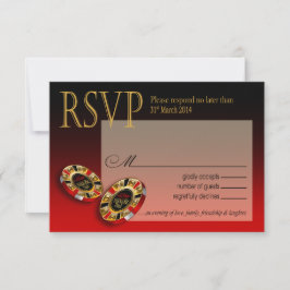 Nikki Las Vegas Deluxe RSVP-reactie RSVP Kaartje