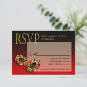 Nikki Las Vegas Deluxe RSVP-reactie RSVP Kaartje (Staand voorkant)