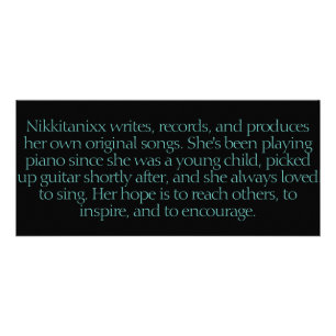 Nikkitanixx Promo Bladwijzer Reclamekaart