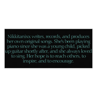 Nikkitanixx Promo Bladwijzer Reclamekaart