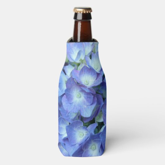 Nikko Blue Hydrangea fles koeler (Fles Voorkant)