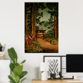 Nikko Futarasan Temple Tsuchiya Koitsu 1936 Poster (Thuiskantoor)