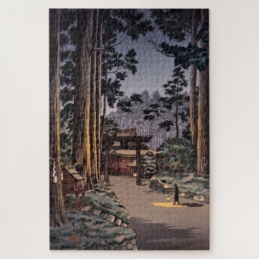 Nikko Futarasan Temple van Tsuchiya Koitsu Legpuzzel (Verticaal)