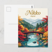 Nikko Japan Briefkaart (Voorkant / Achterkant)