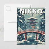 Nikko Japan Reis Briefkaart (Voorkant / Achterkant)