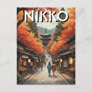 Nikko Japan Reis Briefkaart
