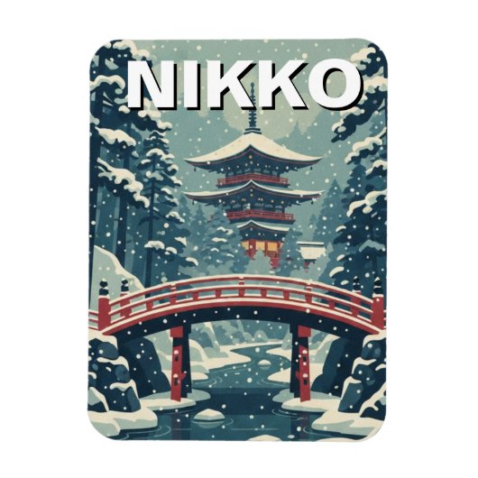 Nikko Japan Reizen Magneet (Verticaal)