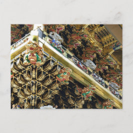 Nikko Japan tempel heiligdom Aziatische architectu Briefkaart