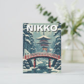 Nikko Japan Travel Briefkaart (Staand voorkant)