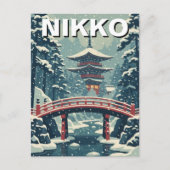 Nikko Japan Travel Briefkaart (Voorkant)