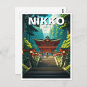 Nikko Japan Travel Briefkaart (Voorkant / Achterkant)
