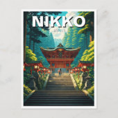 Nikko Japan Travel Briefkaart (Voorkant)