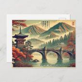 Nikko, Japans briefkaart (Voorkant / Achterkant)