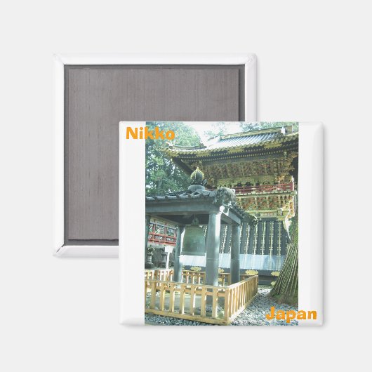 Nikko, Japanse magneet (Voorkant / Achterkant)