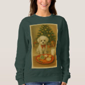 Nikko the Dog Christmas Sweatshirt (Voorkant)