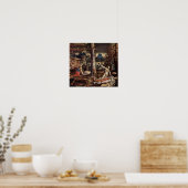 Niklaus Manuel - Thisbe Pyramus en Poster (Keuken)