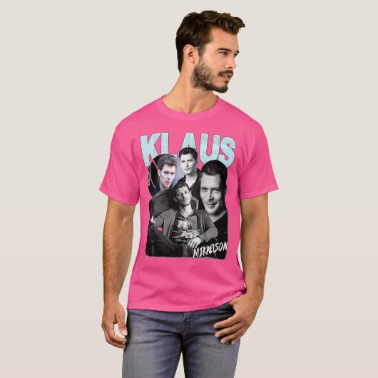 Niklaus Mikaelson  Stijl T-shirt (Voorkant volledig)