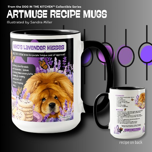 NIKO het Chow Art Muse Recept Mok