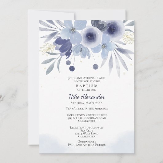 Niko uitnodiging. kaart (Voorkant)