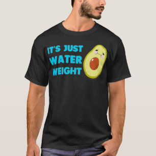 Nikocado Avocado heeft een gewoon watergewicht die T-shirt