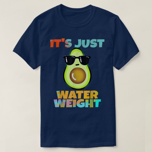 Nikocado Avocado heeft een gewoon watergewicht die T-shirt (Design voorkant)