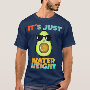 Nikocado Avocado heeft een gewoon watergewicht die T-shirt