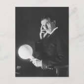 Nikola Tesla, 1898. Briefkaart (Voorkant)