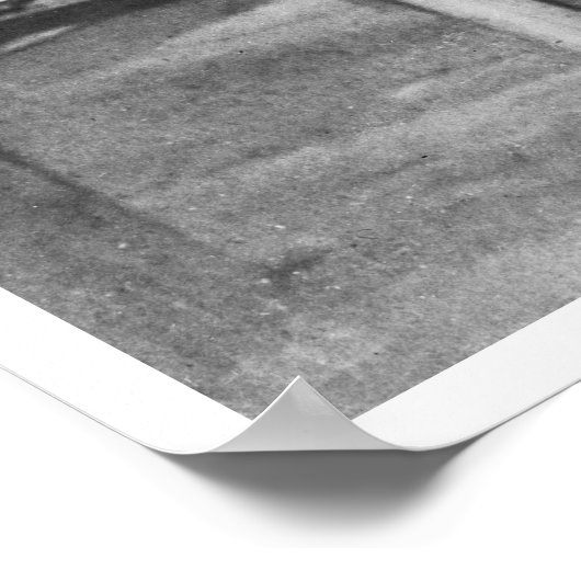 Nikola Tesla, 1899. High Resolution Poster (Hoek)