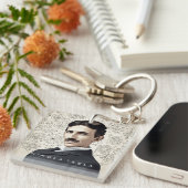 Nikola Tesla - 369 Key for the Universe Sleutelhanger (Voorkant Rechts)