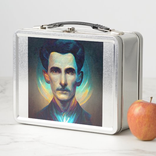 Nikola Tesla, Android Metal Lunch Box (In situ)