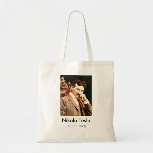 Nikola Tesla - Bag Tote Bag (Voorkant)