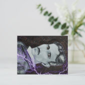 Nikola Tesla Briefkaart (Staand voorkant)
