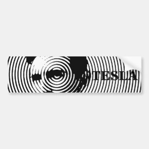 Nikola Tesla Bumpersticker