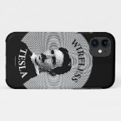 Nikola Tesla Case-Mate iPhone Case (Achterkant (horizontaal))