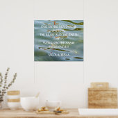NIKOLA TESLA CITAA - ZELFDE FREQUENTIES - POSTER (Keuken)