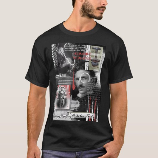NIKOLA TESLA Classic599png599 T-shirt (Voorkant)