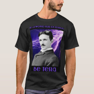 NIKOLA TESLA Classic607png607 T-shirt