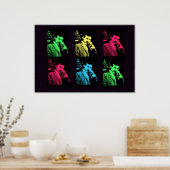 Nikola Tesla Collage Poster (Keuken)