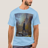 Nikola Tesla de beste ingenieur T-shirt (Voorkant)