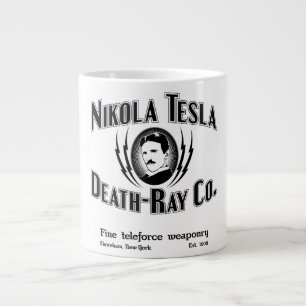 Nikola Tesla Death-Ray Co. Grote Koffiekop