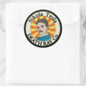 Nikola Tesla Death Ray Co. Stickers (Tas)