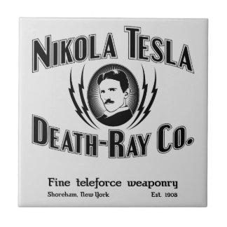 Nikola Tesla Death-Ray Co. Tegeltje