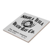 Nikola Tesla Death-Ray Co. Tegeltje (Zijkant)