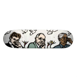 Nikola Tesla, Edgar Cayce en Jiddu Krishnamurti Persoonlijk Skateboard