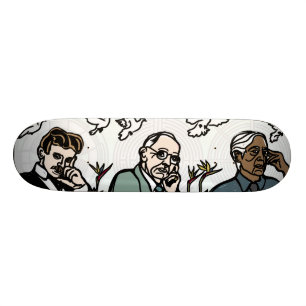 Nikola Tesla, Edgar Cayce en Jiddu Krishnamurti Persoonlijk Skateboard