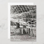 Nikola Tesla Electricity Kaart (Voorkant / Achterkant)